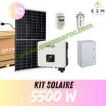 Kit solaire 5550Wc 230V autoconsommation (On-Grid)