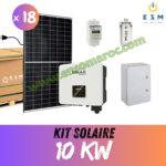 Kit solaire 10 KWc 380V Triphasé autoconsommation (On-Grid)