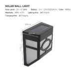 Paque 4 Appliques solaires jaune – Image 9