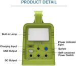 Kit solaire intelligente – PV 18W – 84 WH, batterie LiFePO4. – Image 2