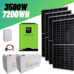 Kit Solaire Autonome 7200Wh Stockés / 3,5 KW / 220V