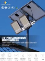 Projecteur solaire 1500W Breaker Warrior – Image 5